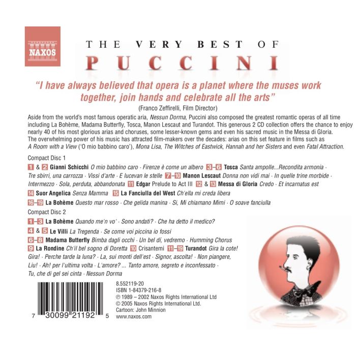 THE VERY BEST OF PUCCINI - slide-1