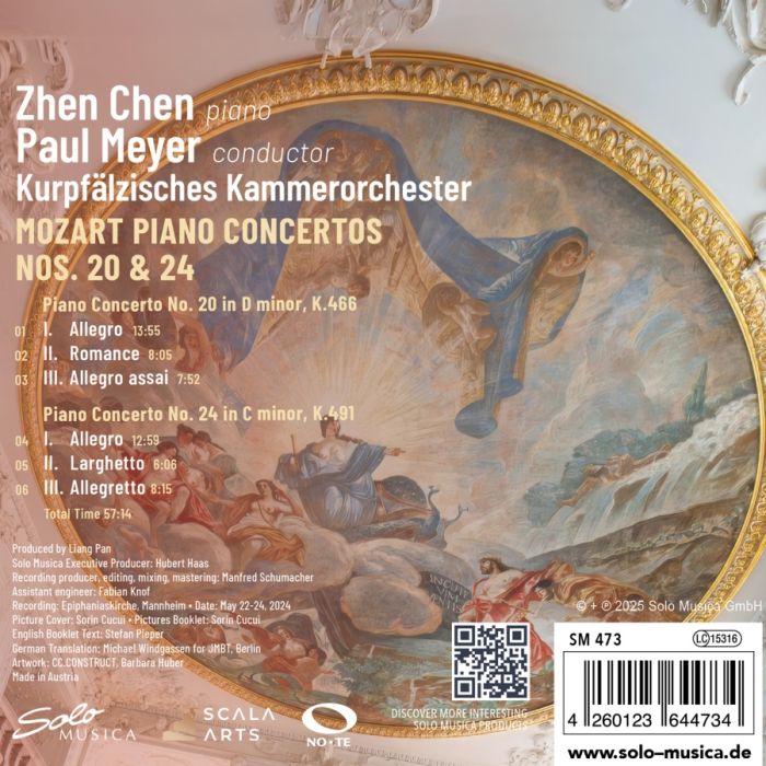 Mozart: Piano Concertos Nos. 20 & 24 - slide-1
