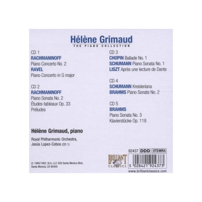 Hélène Grimaud - The Piano Collection - slide-1