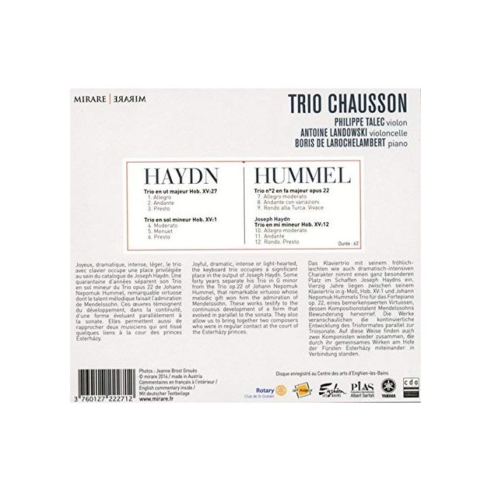 Haydn & Hummel: Trios avec piano - slide-1