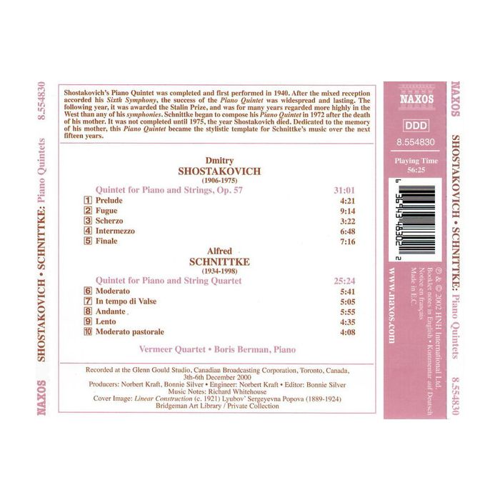 Shostakovich/Schnittke: Piano Quintets - slide-1