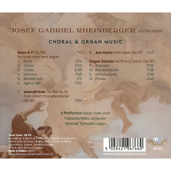 Rheinberger: Choral & Organ Music - slide-1