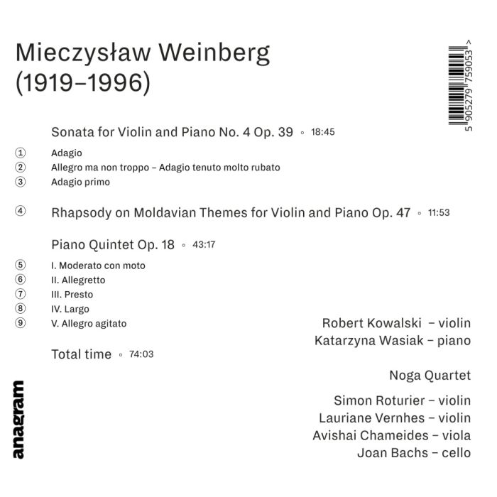 Weinberg: Chamber Music - slide-1