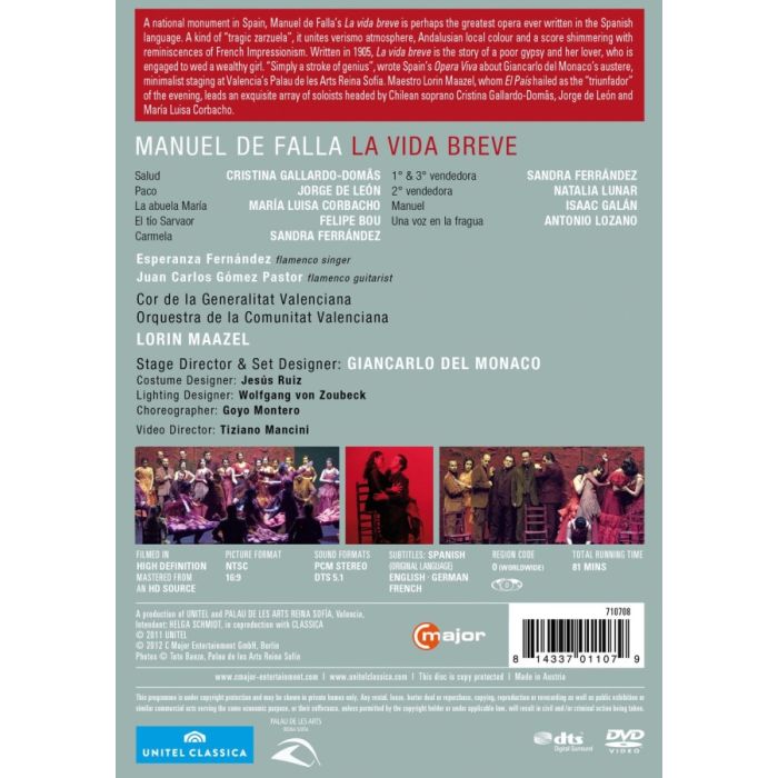 Falla: La Vida Breve / Maazel - slide-1