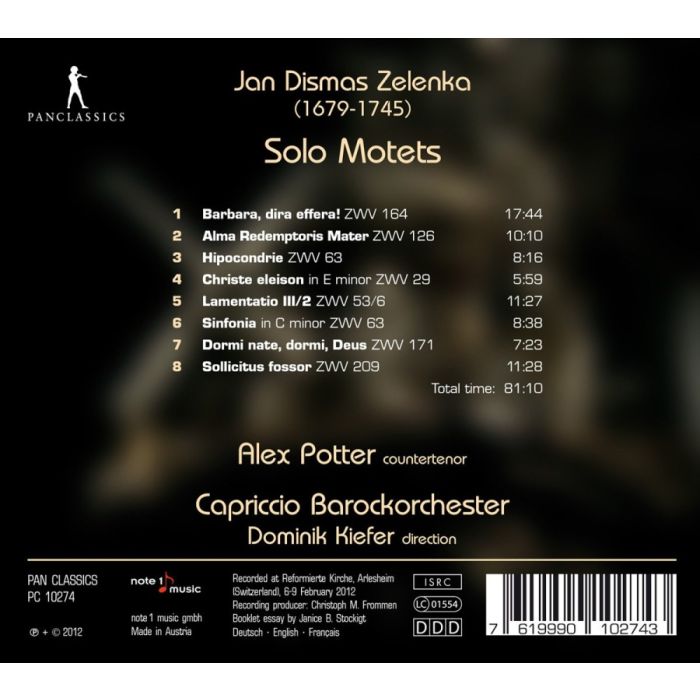 Zelenka: Solo Motets - slide-1