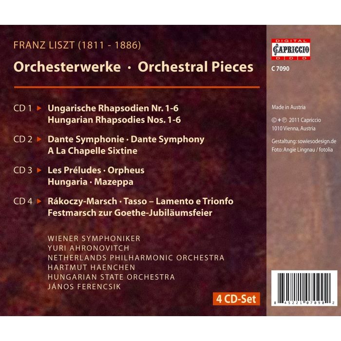 Liszt: Orchestral pieces - slide-1