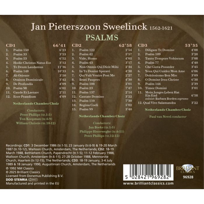 Sweelinck: Psalms - slide-1
