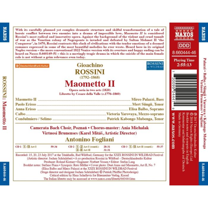 Rossini: Maometto II - slide-1