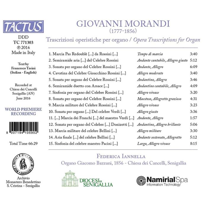 Morandi: Opera Trascription for Organ - slide-1