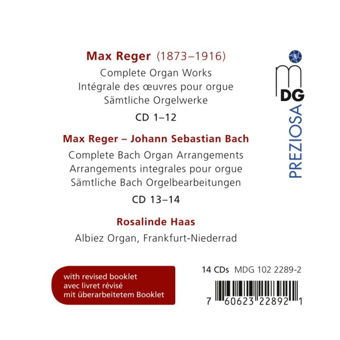 Reger: Complete Organ Works - slide-1