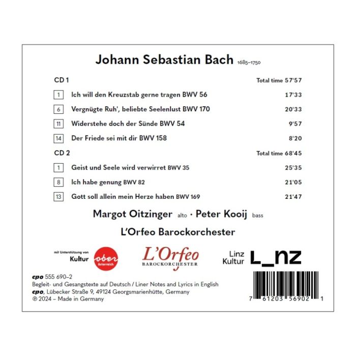 Bach: Complete Solo Cantatas for Alto and Bass - slide-1