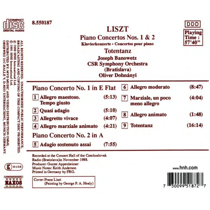 Liszt: Piano Concertos 1 & 2 - slide-1
