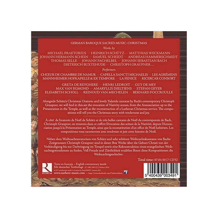 German Sacred Baroque Music – Praetorius, Buxtehude, Scheidt ,Schütz ,Bruhns, Tunder - slide-1