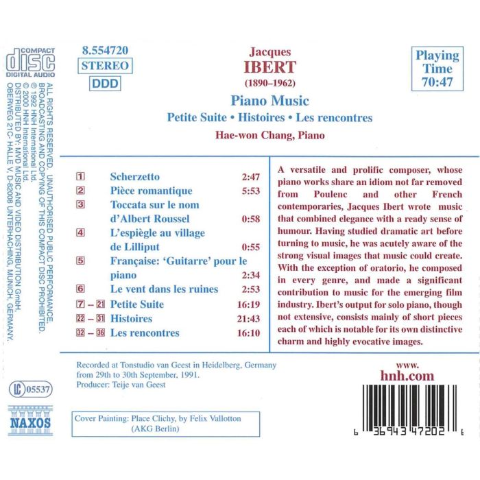 IBERT: Piano Music - slide-1