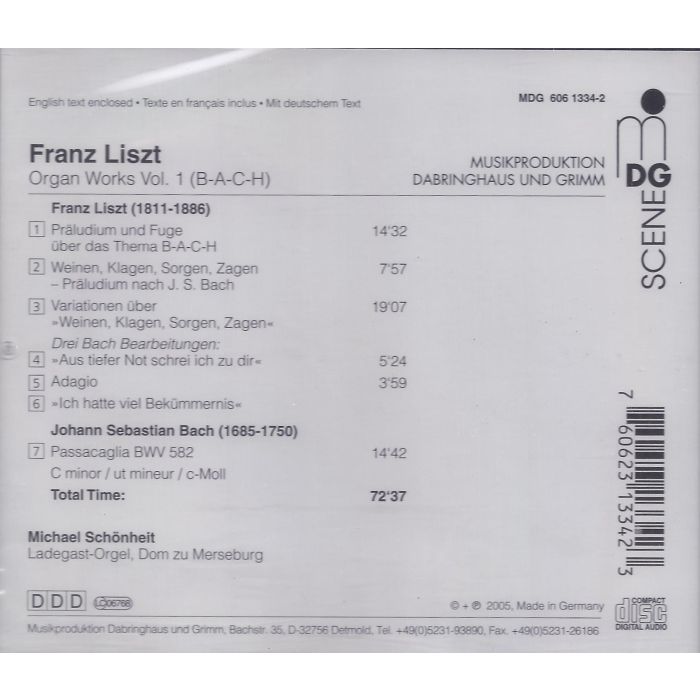 Liszt: Orgelwerke vol.1 - slide-1