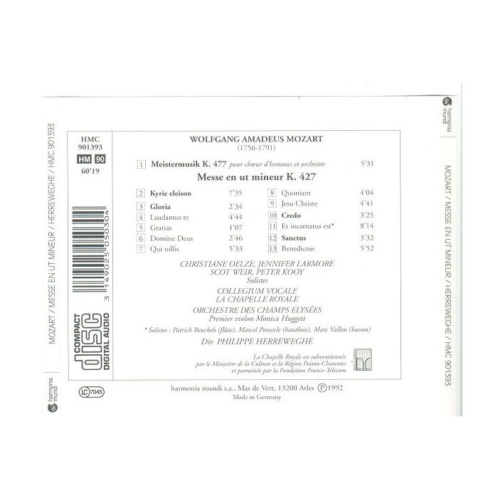 Mozart Wolfgang Amadeus - Messe en ut mineur  KV 427 - slide-1