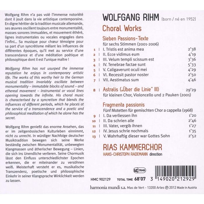 Rihm: Astralis & Other Choral Works - slide-1
