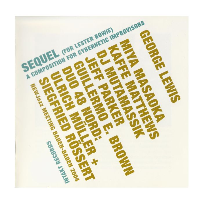 George Lewis: Sequel (For Lester Bowie)