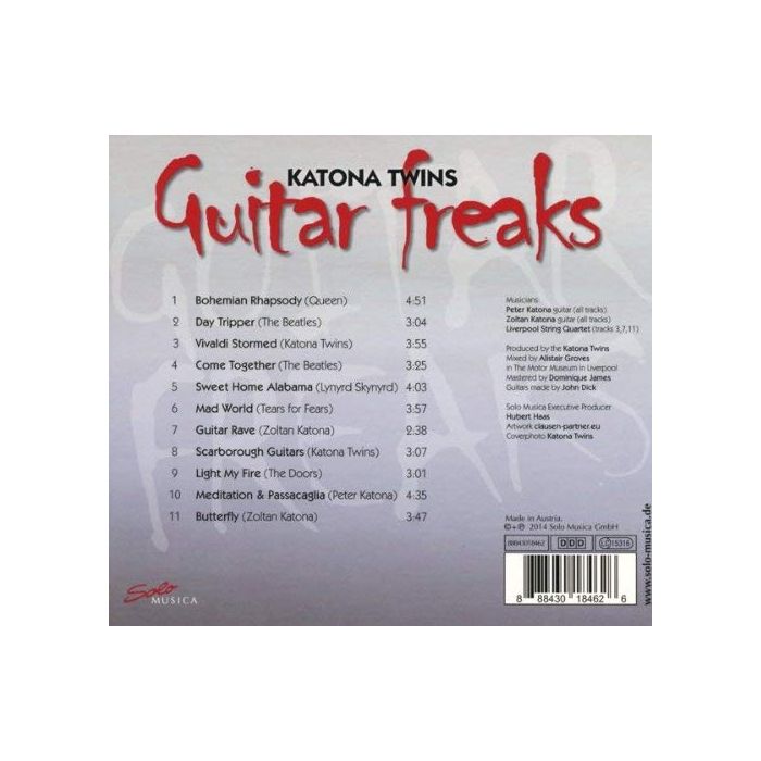 Guitar Freaks - Queen: Bohemian Rhapsody, The Beatles: Day Tripper & Come Together, The Doors: Light My Fire - slide-1