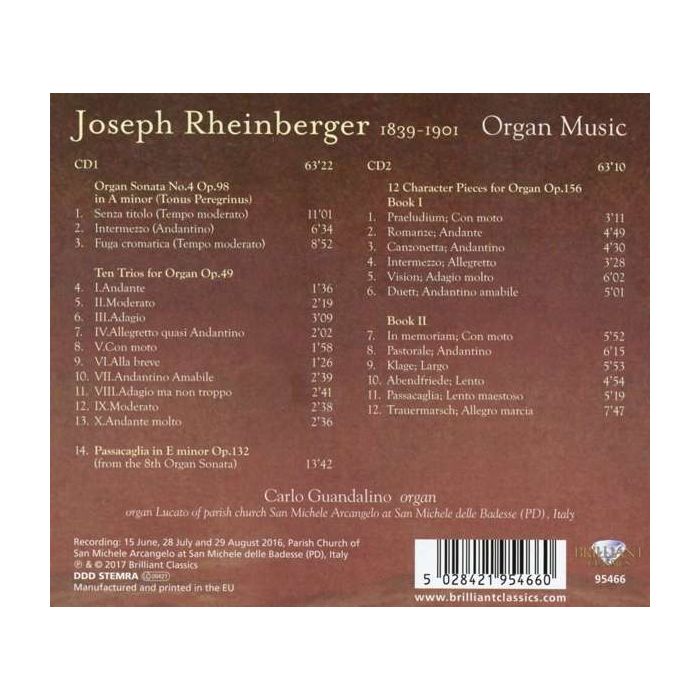 Rheinberger: Organ Music - slide-1