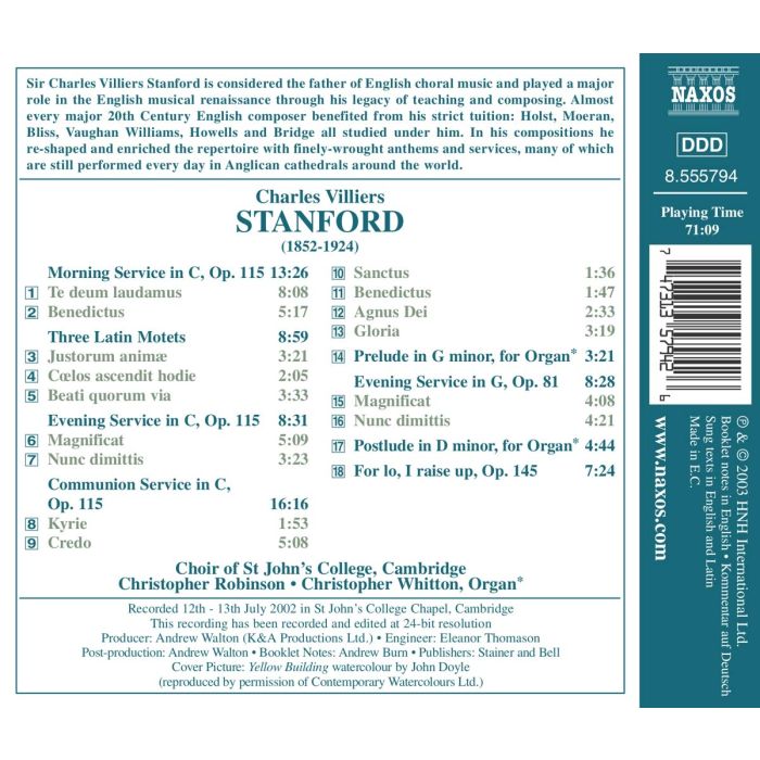 STANFORD: Anthems and Services - slide-1