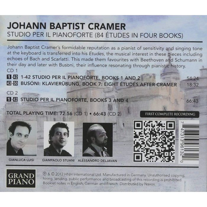 Cramer: Studio per il Pianoforte, Ferruccio Busoni: 8 Etudes after Cramer - slide-1