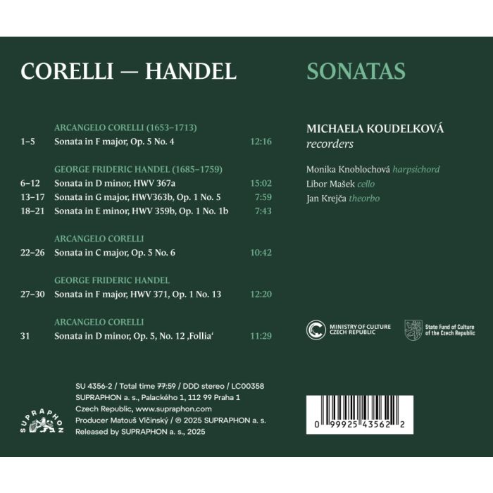 Corelli & Handel: Sonatas - slide-1