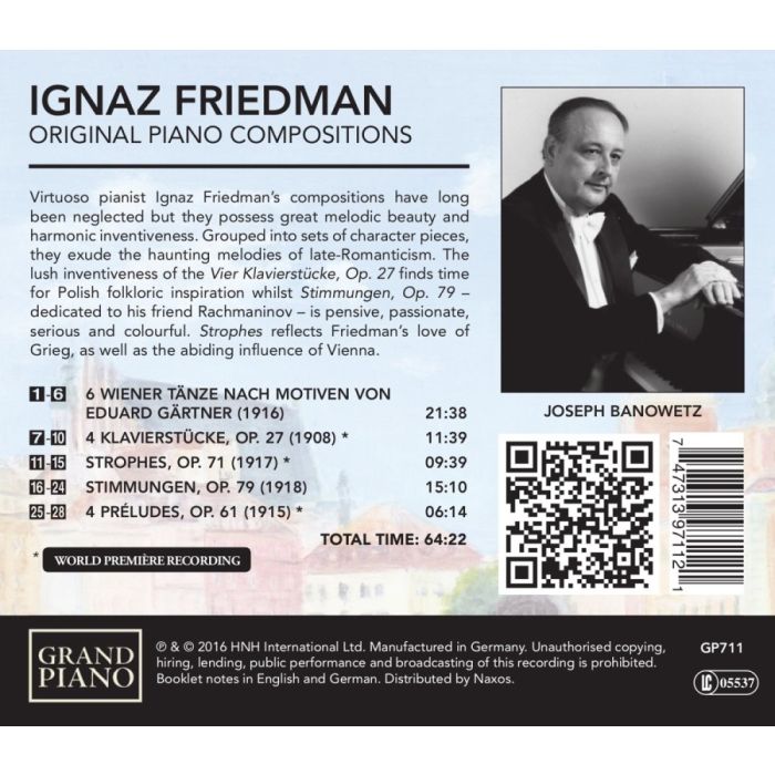 Friedman: Original Piano Compositions - slide-1