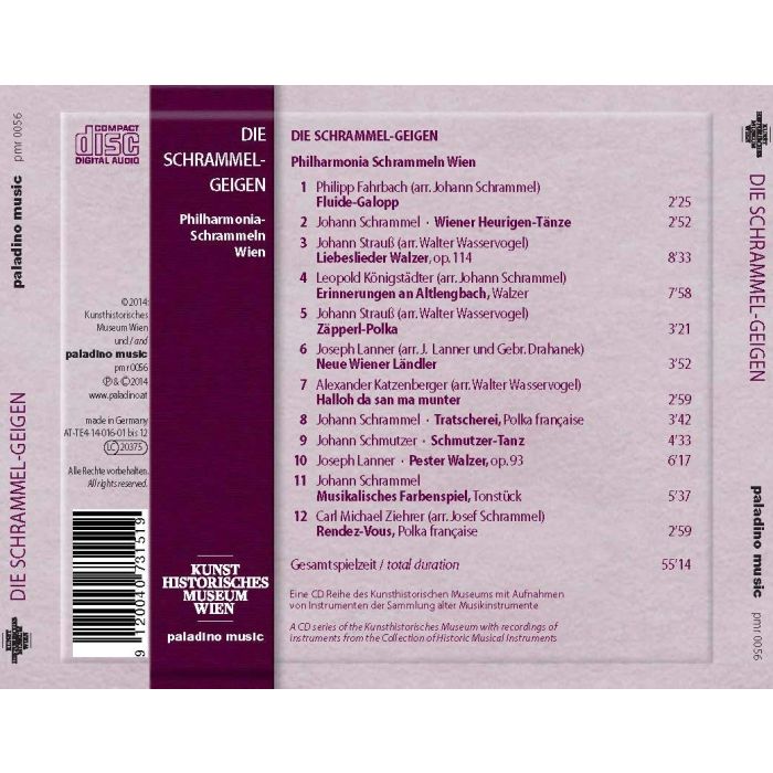 Die Schrammel-Geigen - Schrammel; Fahrbach; Strauss; ... - slide-1