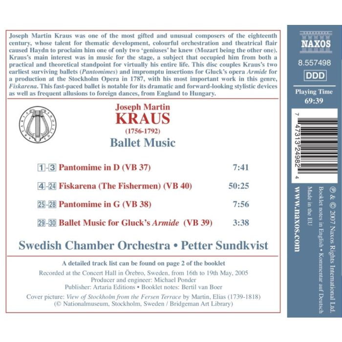 Kraus: Fiskarena - Ballet Music - slide-1