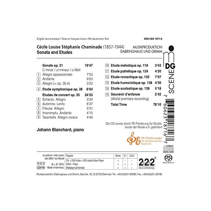 Chaminade: Piano Works - slide-1