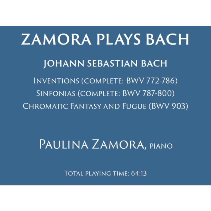 Zamora Plays Bach - slide-1