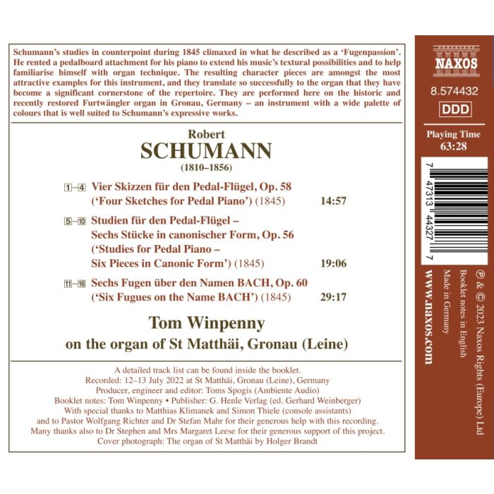 Schumann: Complete Organ Works - slide-1