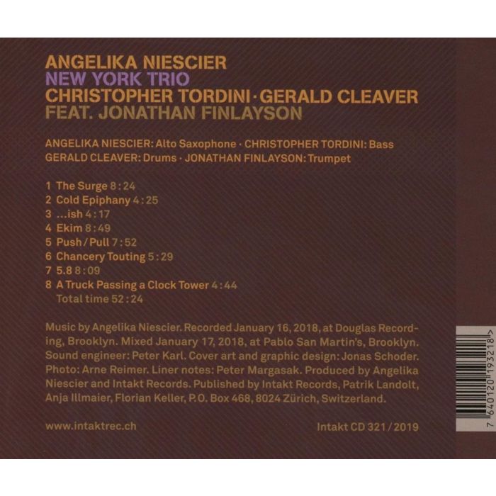 Niescier/Tordini / Cleaver/ Finlayson: New York Trio - slide-1