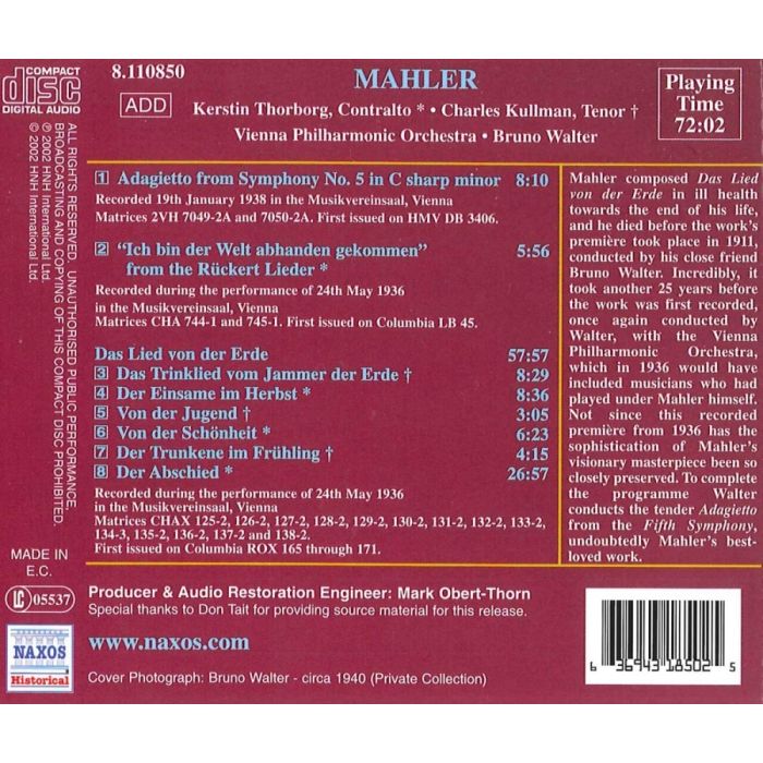Mahler: Das Lied von der Erde - slide-1