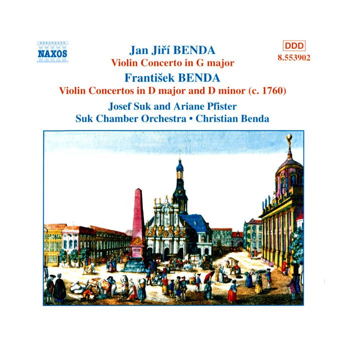 BENDA: Violin Concertos vol. 1