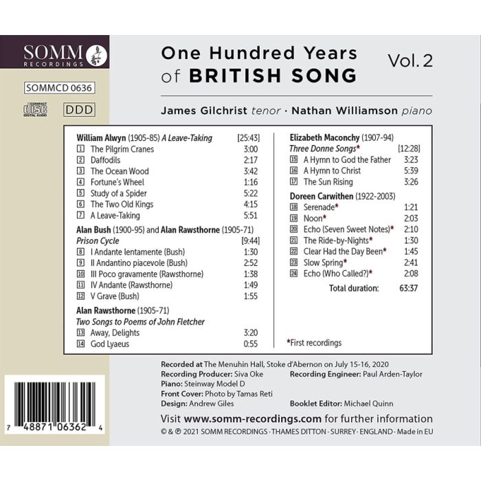 One Hundred Years of British Song 2 - slide-1