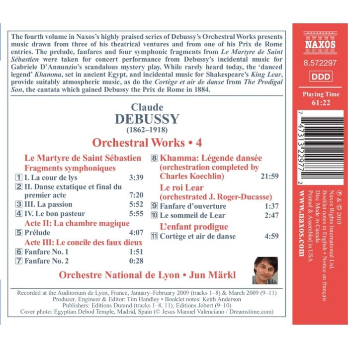 DEBUSSY: Le martyre de Saint Sebastien, Khamma - slide-1