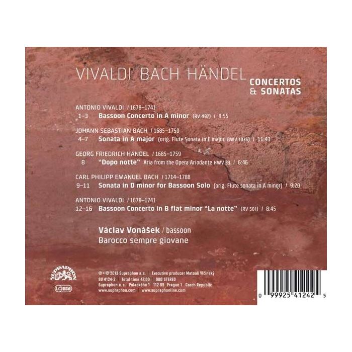 Vivaldi/Bach/Handel: Concertos and Sonatas - slide-1