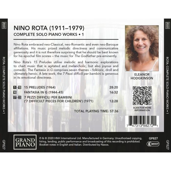 Rota: Complete Solo Piano Works • 1 - slide-1