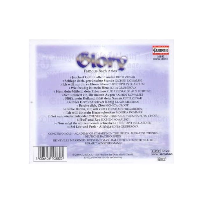 Bach: Glory - Famous Bach Arias - slide-1