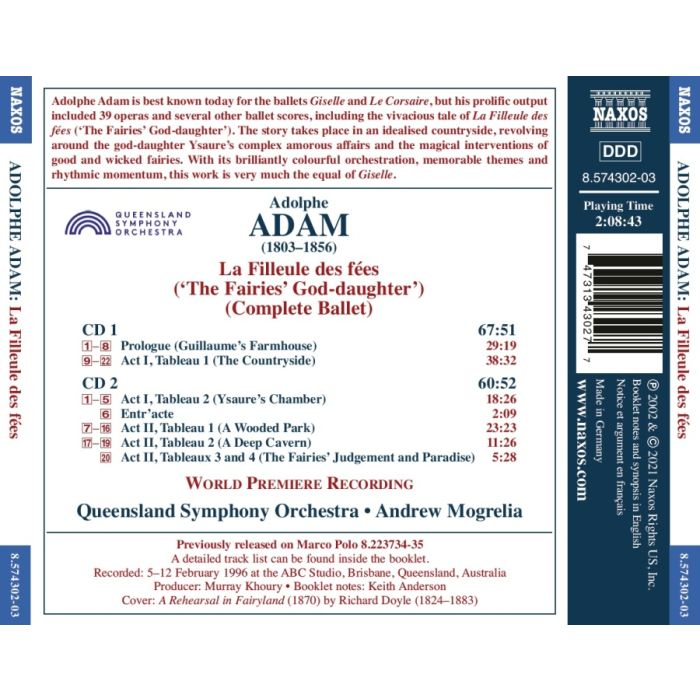 Adam: La Filleule des fées (Complete Ballet) - slide-1