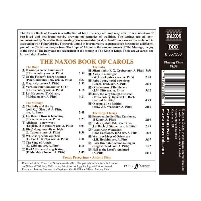 THE NAXOS BOOK OF CAROLS - slide-1