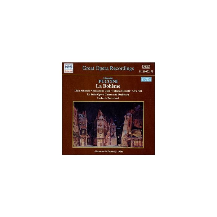PUCCINI: La Boheme
