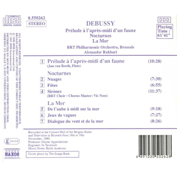 Debussy: Prélude à l'après-midi d'un faune, Nocturnes - slide-1