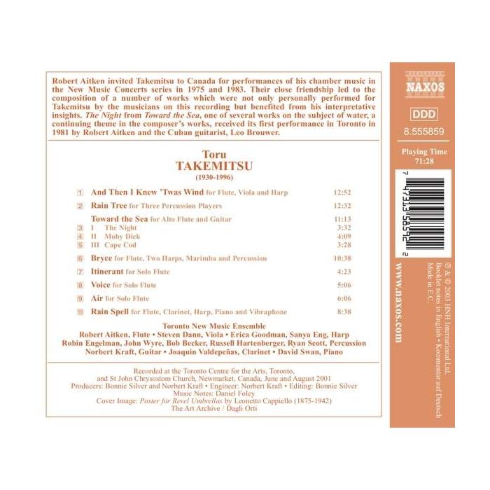 TAKEMITSU: Chamber Music - slide-1