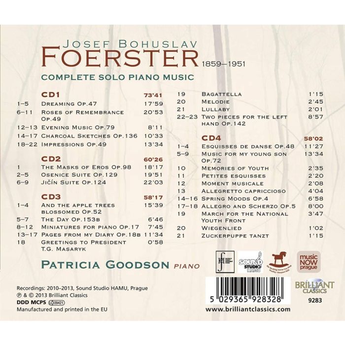 Foerster: Complete Solo Piano Music - slide-1