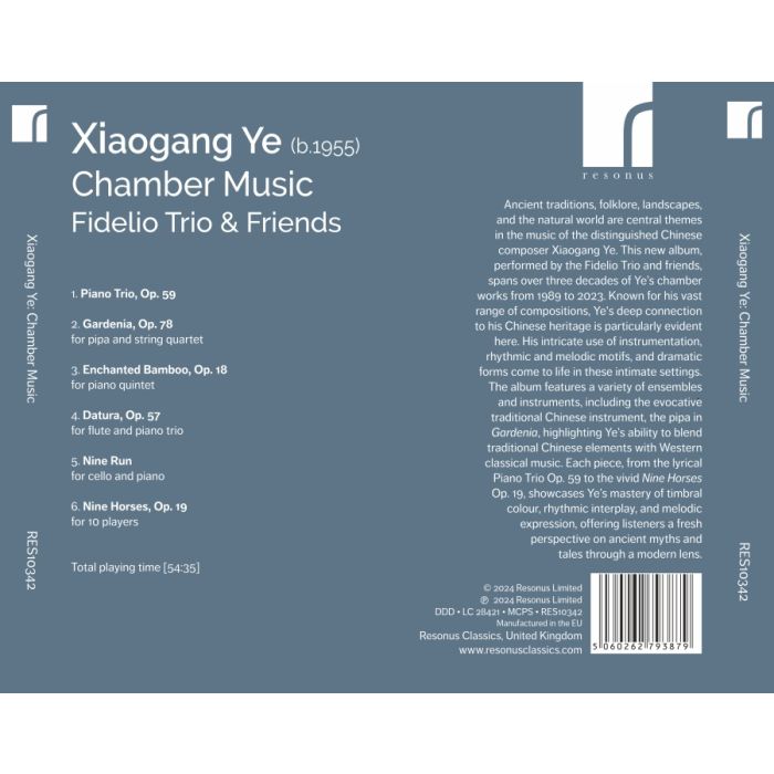 Ye: Chamber Music - slide-1