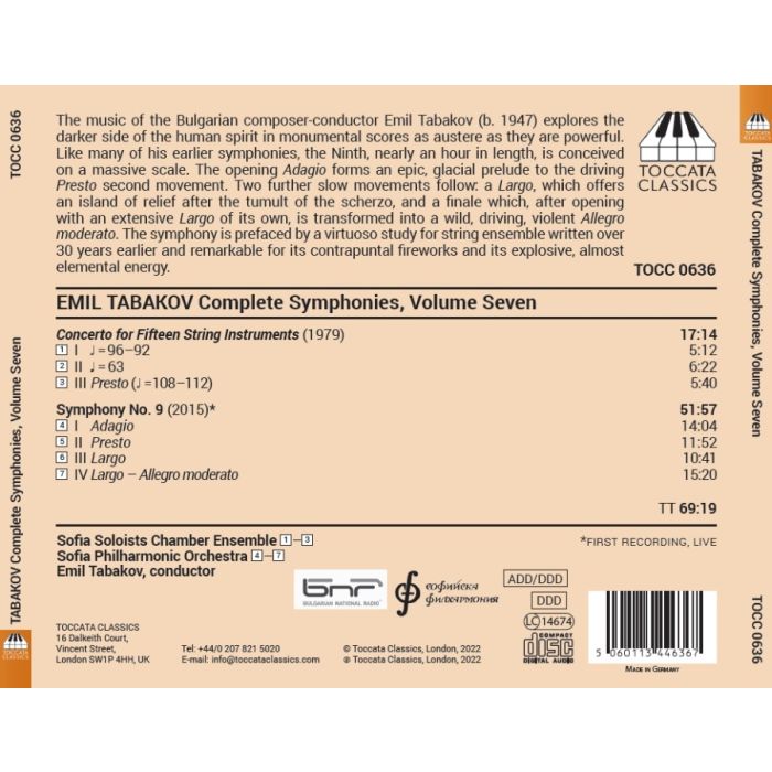 Tabakov: Complete Symphonies Vol. 7 - slide-1