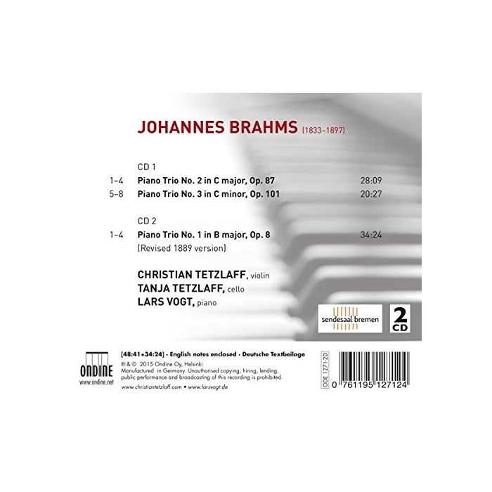 Brahms: The Piano Trios - slide-1